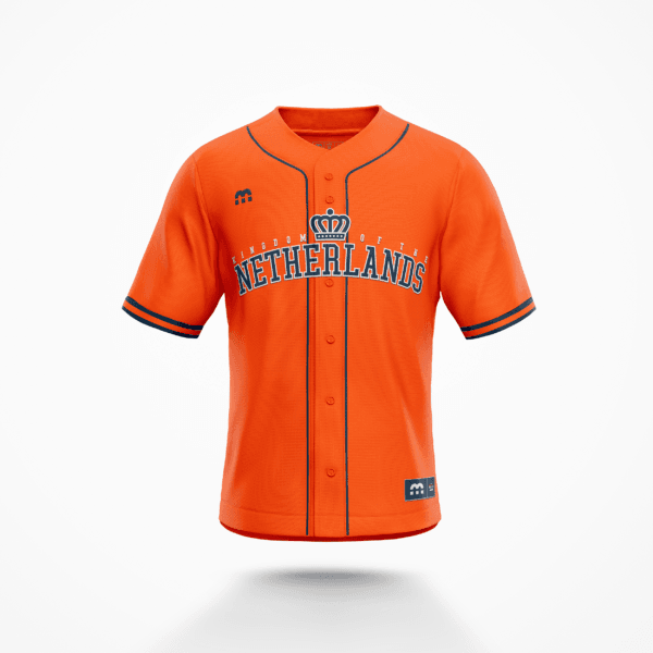 Kingdom Of The Netherlands – Baseball Home Jersey