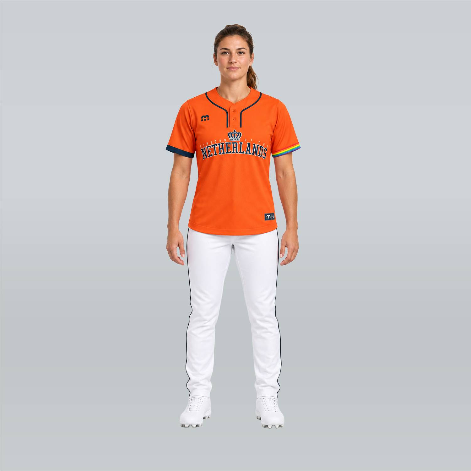 Kingdom Of The Netherlands - Softball Home Jersey