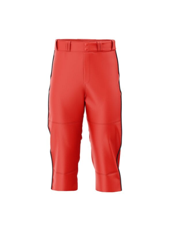 M Sports Softball Pants Rood 3/4