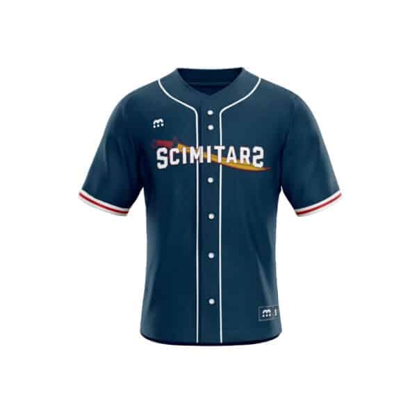 Scimitars - Baseball Away Jersey