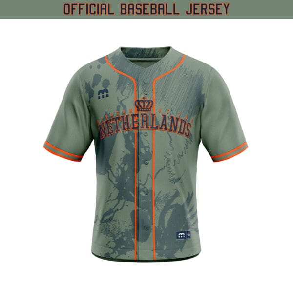 Kingdom Of The Netherlands – Official Baseball Alternate Jersey