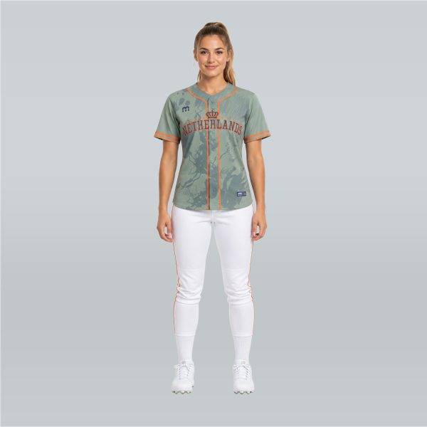 Kingdom Of The Netherlands – Official Baseball Alternate Jersey