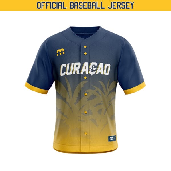 Curaçao Baseball Federation – Baseball Away Jersey