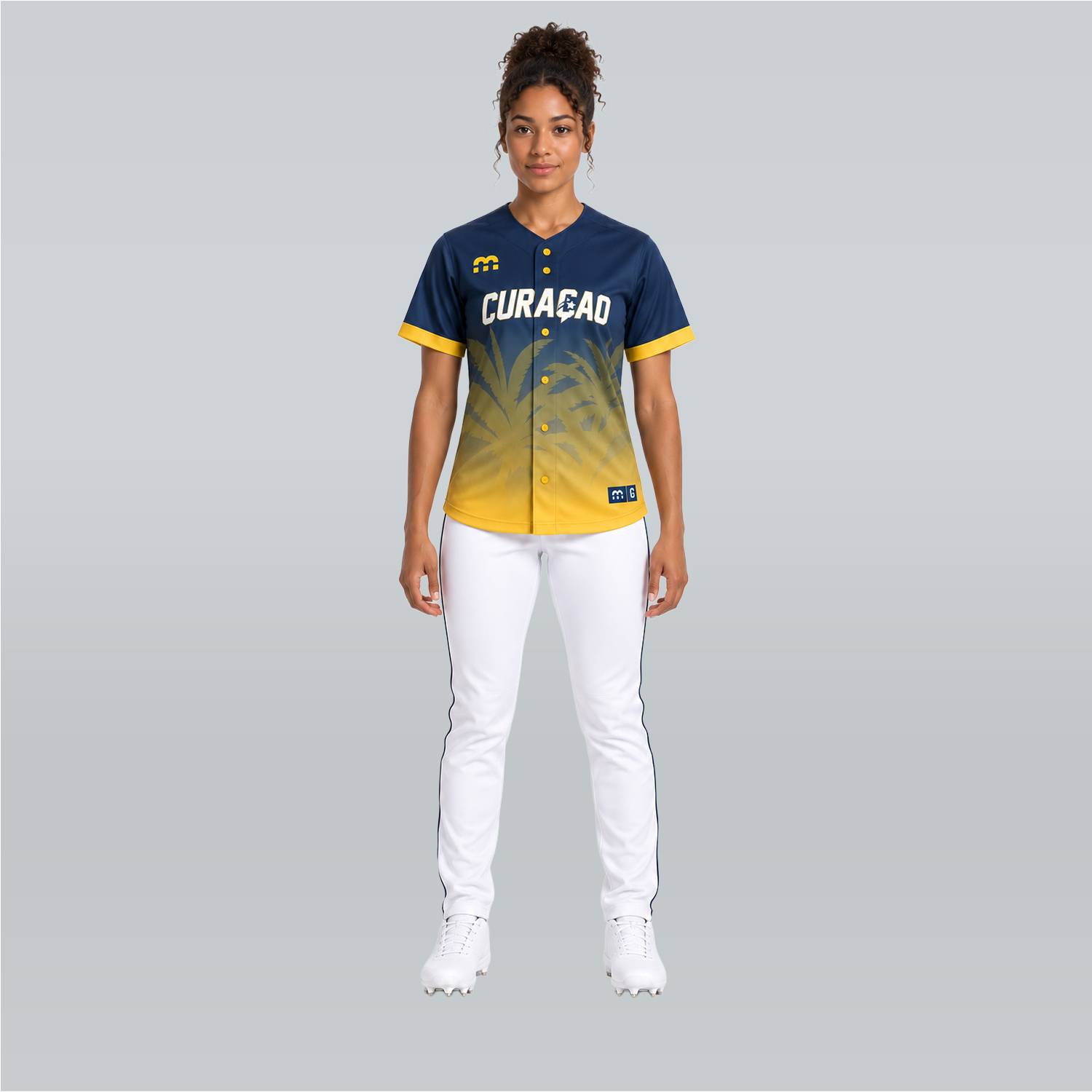 Curaçao Baseball Federation – Baseball Away Jersey