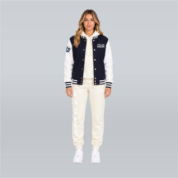 Kingdom Of The Netherlands - Varsity Jacket Navy-Wit Away