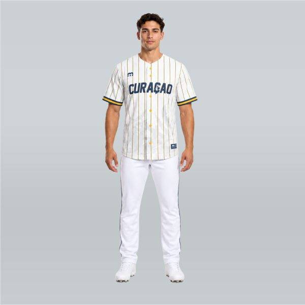 Curaçao Baseball Federation – Baseball Home Jersey