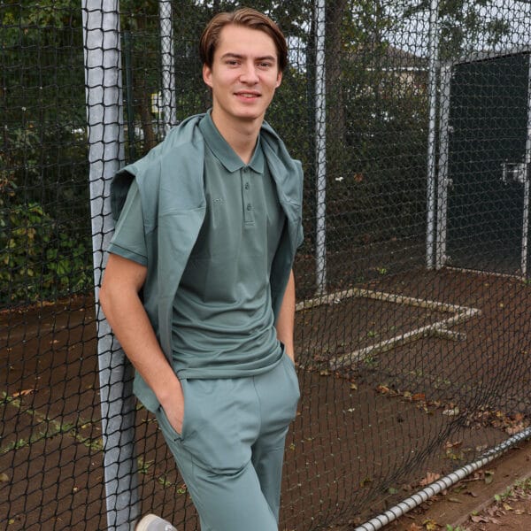 M Sports Polo Green - Afbeelding 4