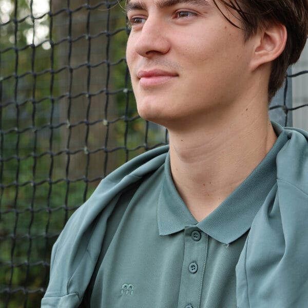 M Sports Polo Green - Afbeelding 5