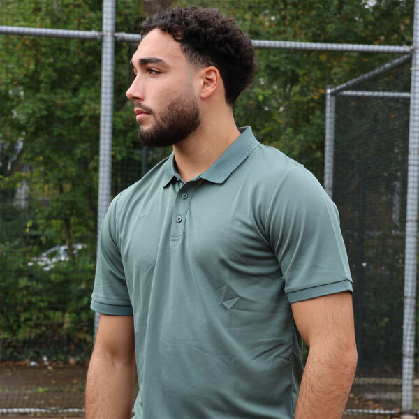 M Sports Polo Green - Afbeelding 3