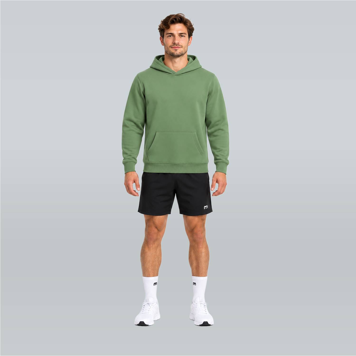 M Sports Hoodie Green Longsleeve