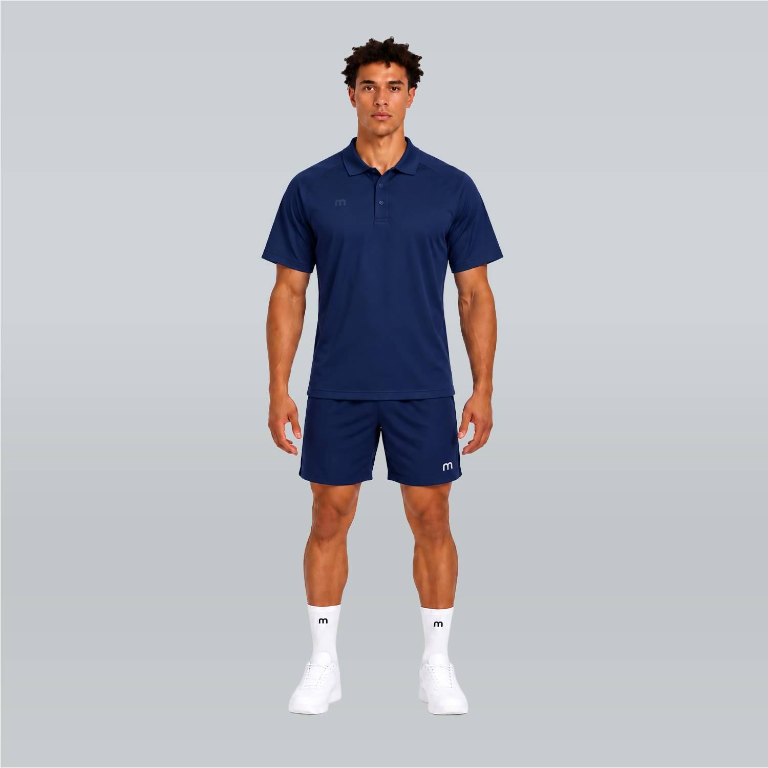 M Sports Polo Navy
