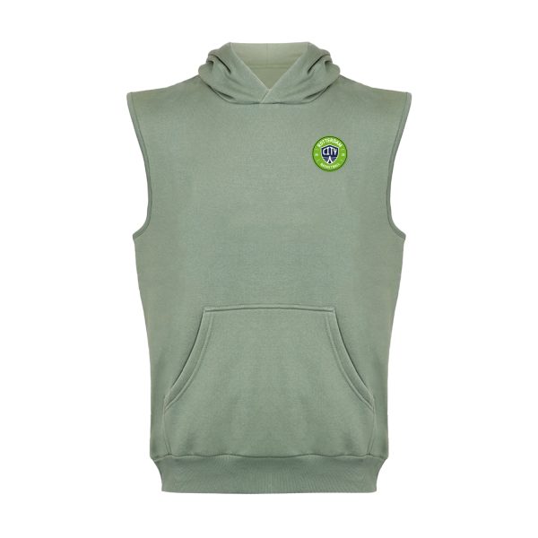 M Sports Hoodie Green No Sleeve - Afbeelding 4