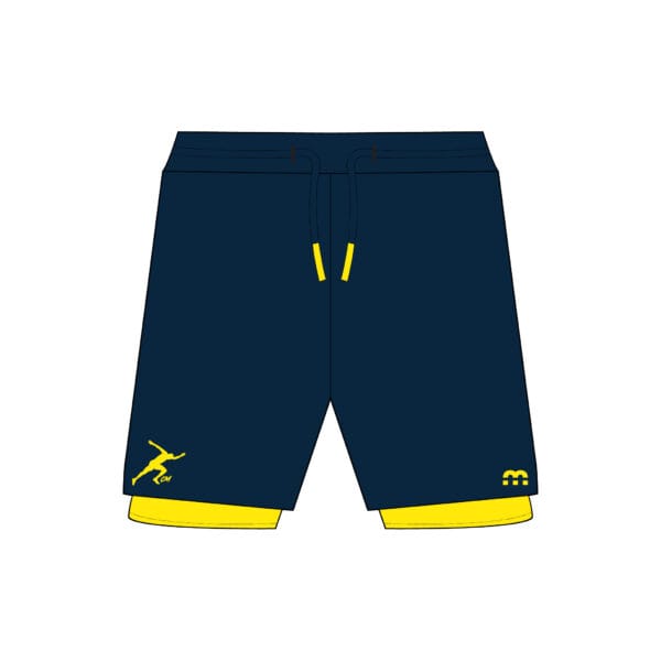 Churandy Martina 2-In-1 Short Navy Men