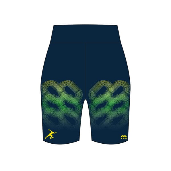 Churandy Martina Running Legging Short Navy Women