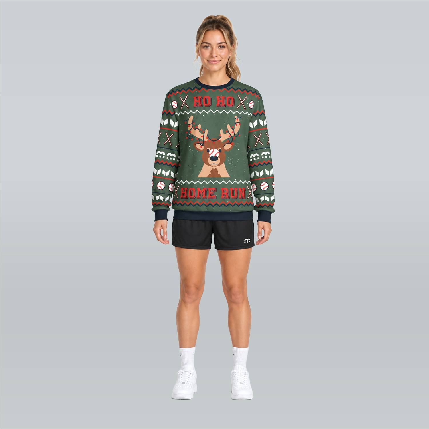 Ho Ho Homerun - Ugly Sweater