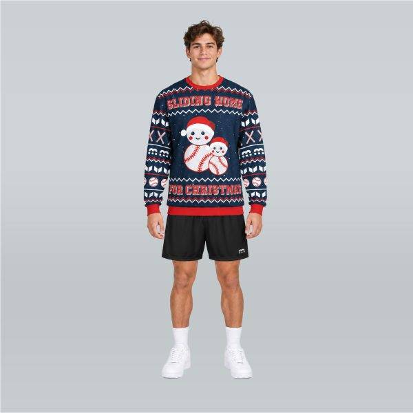 Sliding Home For Christmas - Ugly Sweater