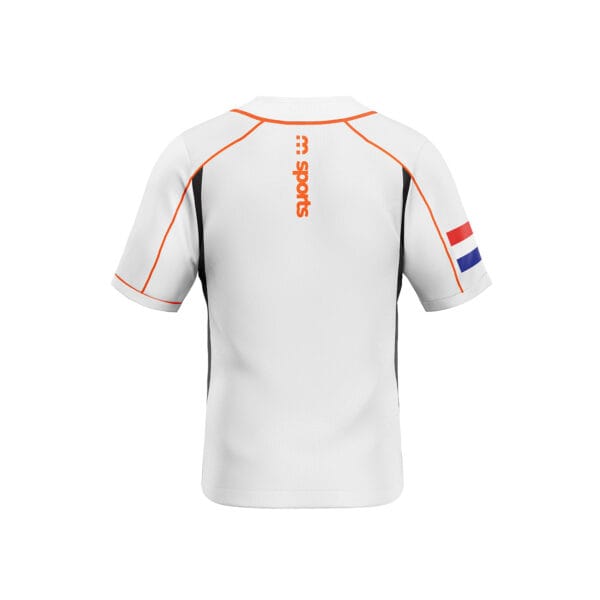 Kingdom Of The Netherlands – Baseball Retro 2011 Home Jersey - Afbeelding 2