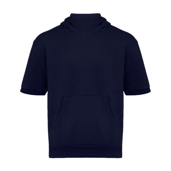 M Sports Hoodie Navy Shortsleeve - Afbeelding 3