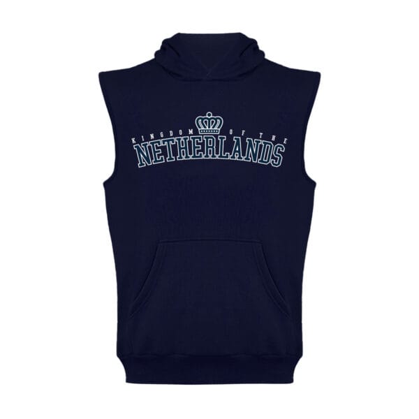 M Sports Hoodie Navy No Sleeve - Afbeelding 2