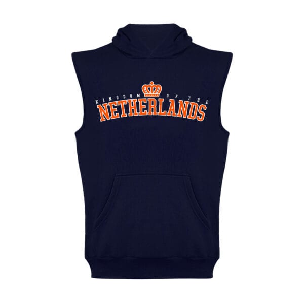 M Sports Hoodie Navy No Sleeve