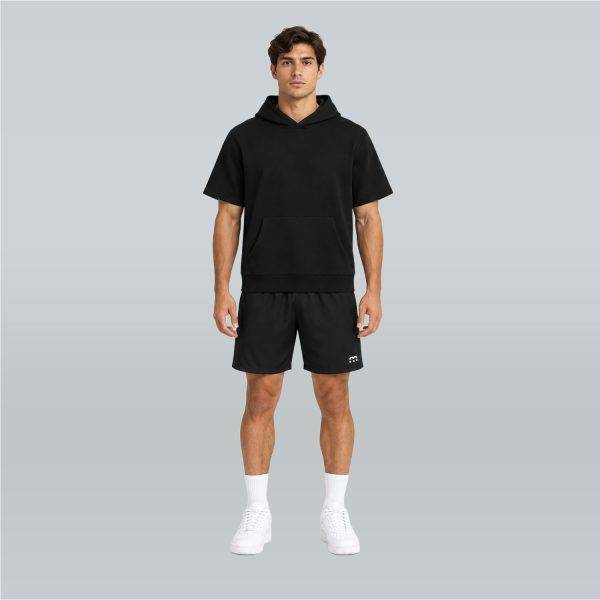 M Sports Hoodie Black Shortsleeve