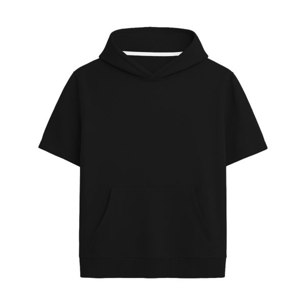 M Sports Hoodie Black Shortsleeve