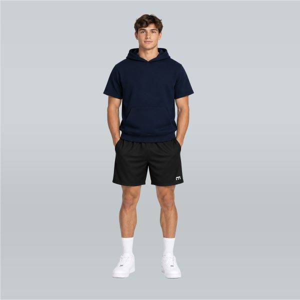 M Sports Hoodie Navy Shortsleeve
