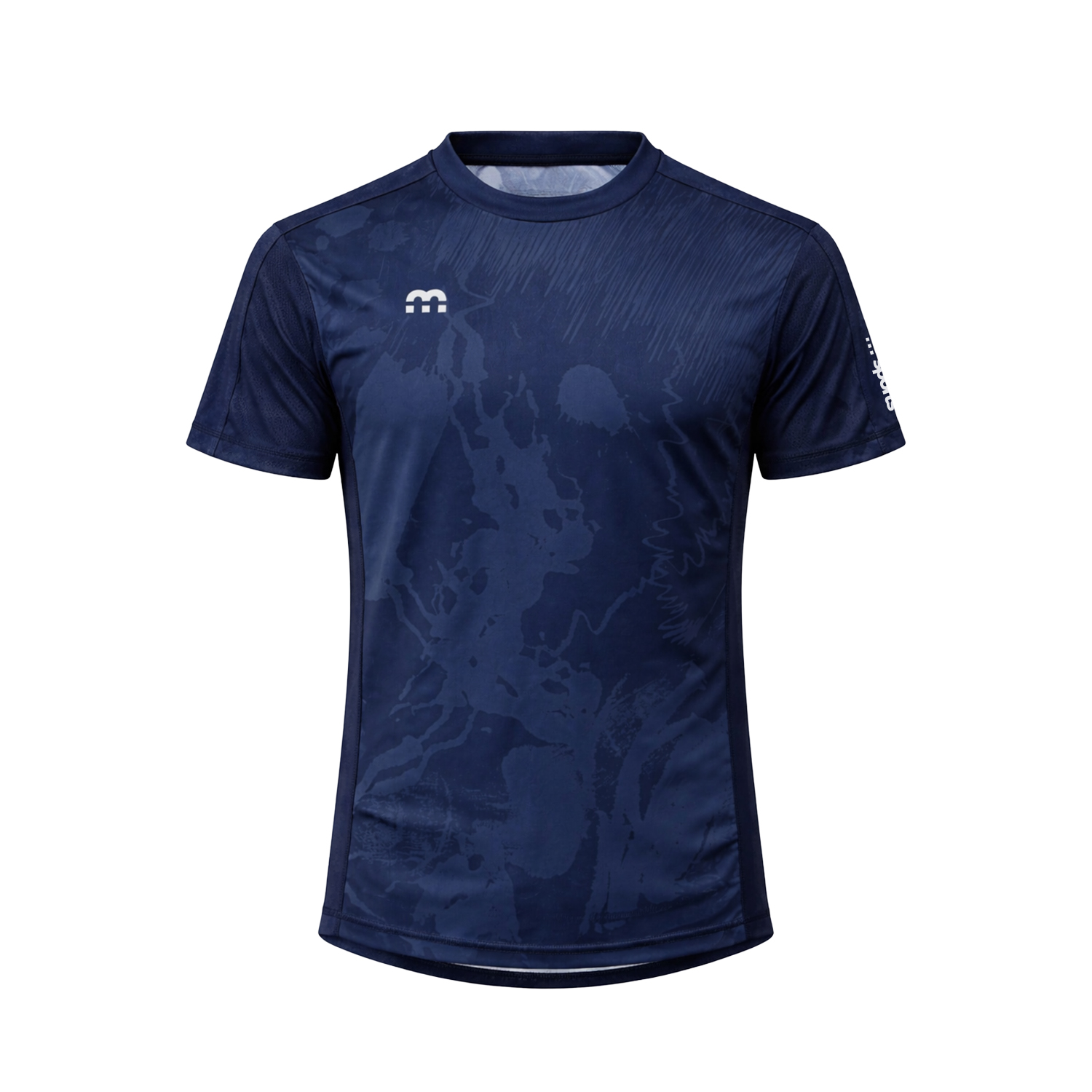 M Sports Paint Splatter Sportshirt Navy