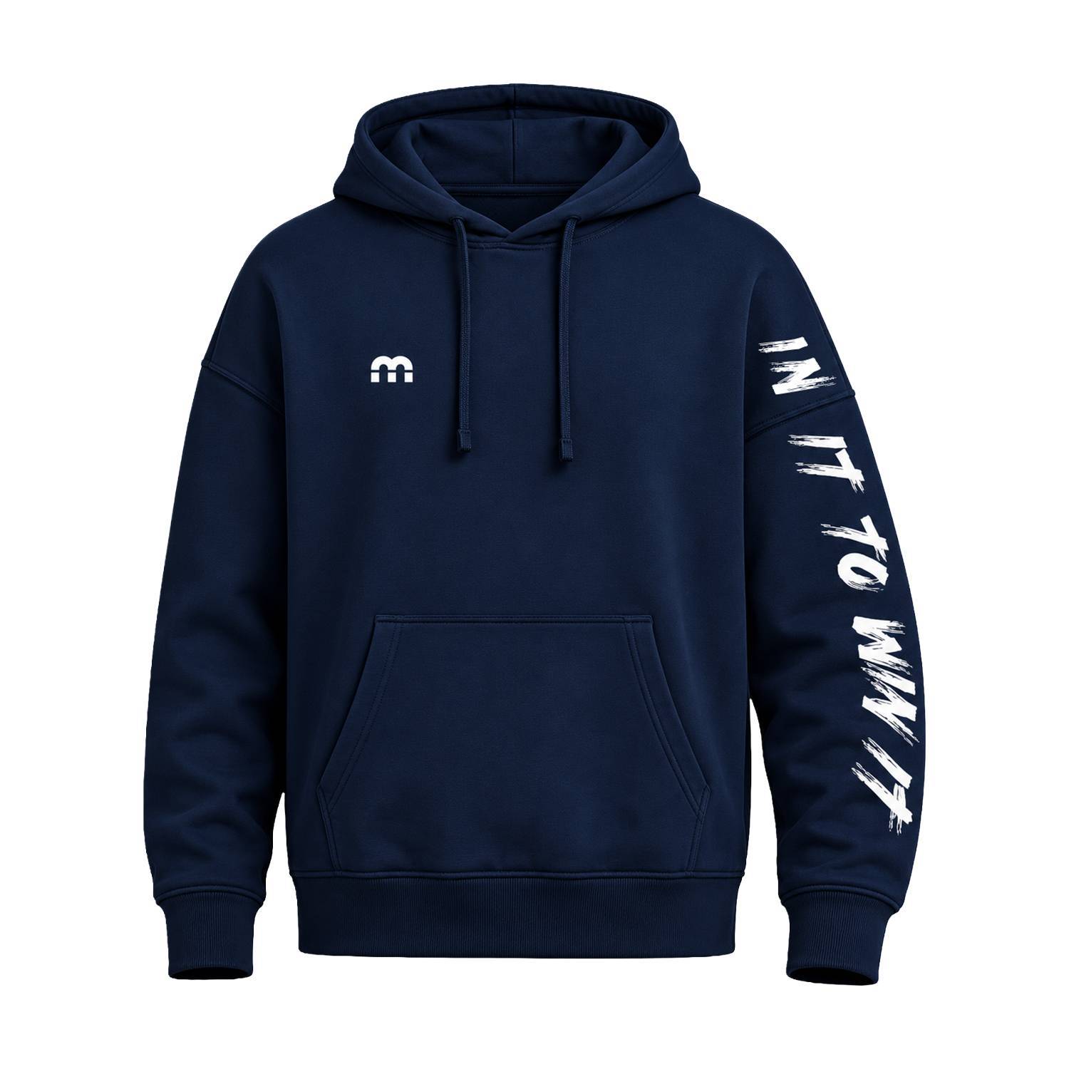 M Sports In It To Win It Hoodie Navy Front