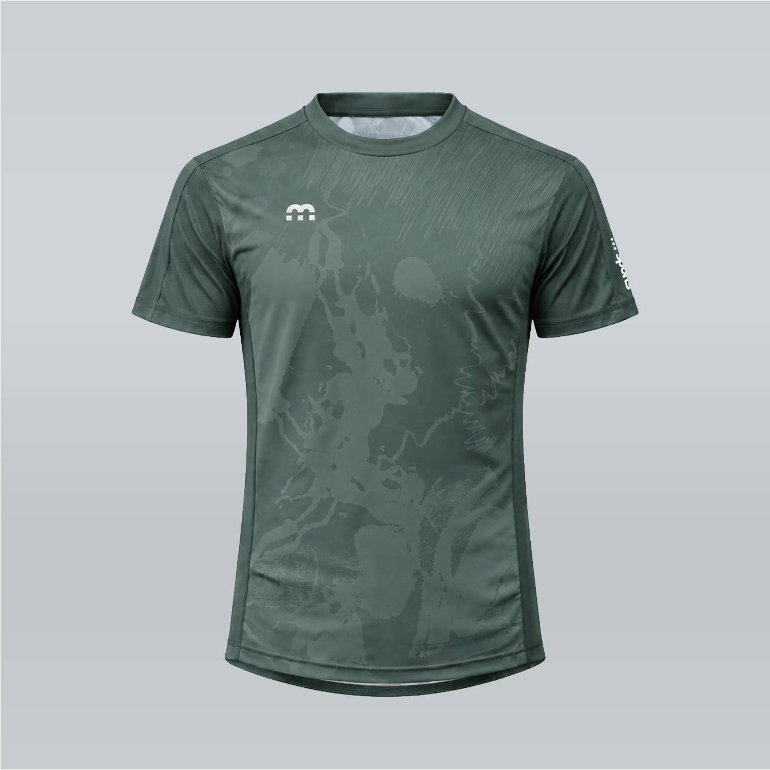 M Sports Paint Splatter Sportshirt Green